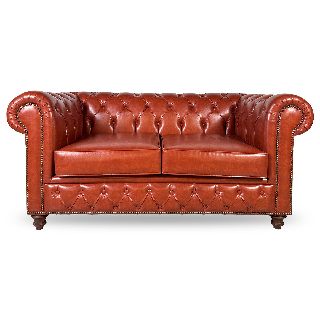 JC Buckman Chester Field 2 Seater Sofa (Gold Collection)